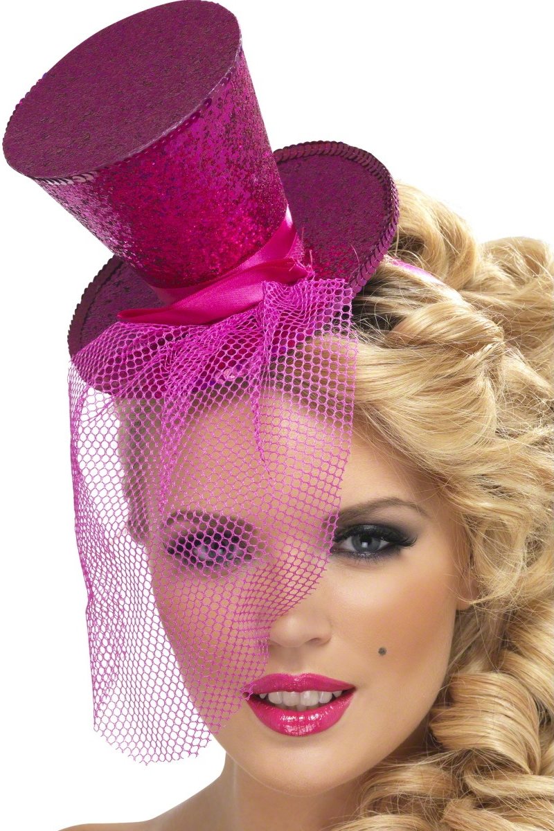 Dressing Up & Costumes | Costumes - 70s Disco Fever - Fever Mini Top Hat On Head